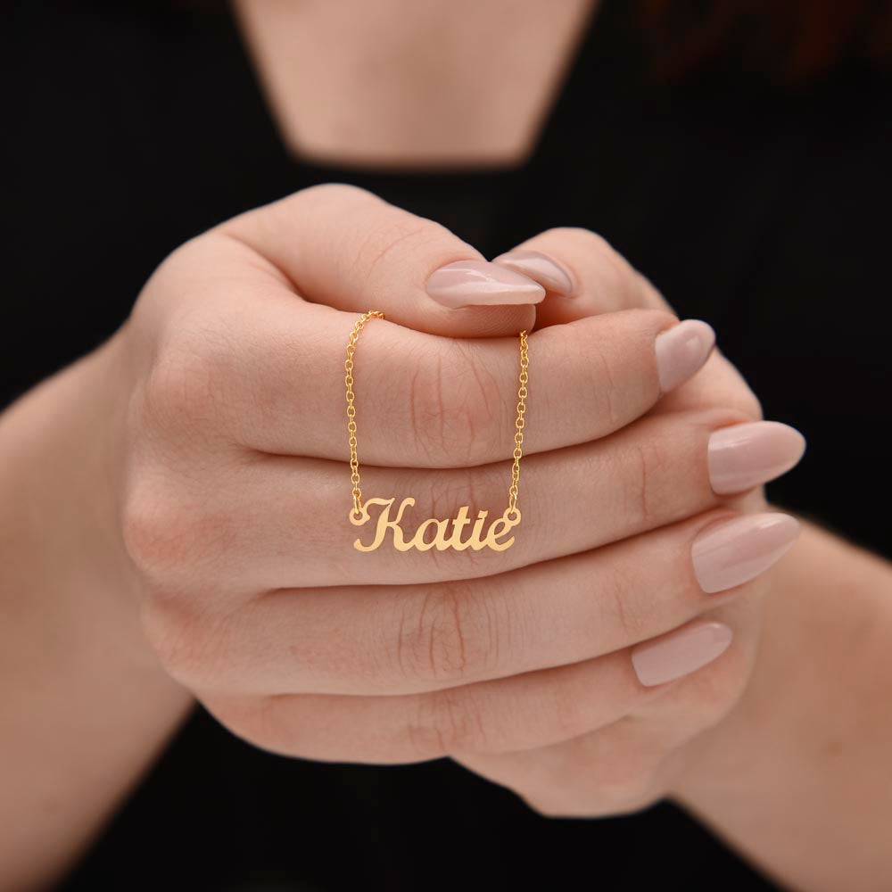 To My Beautiful Daughter, On Her Graduation - Name Necklace