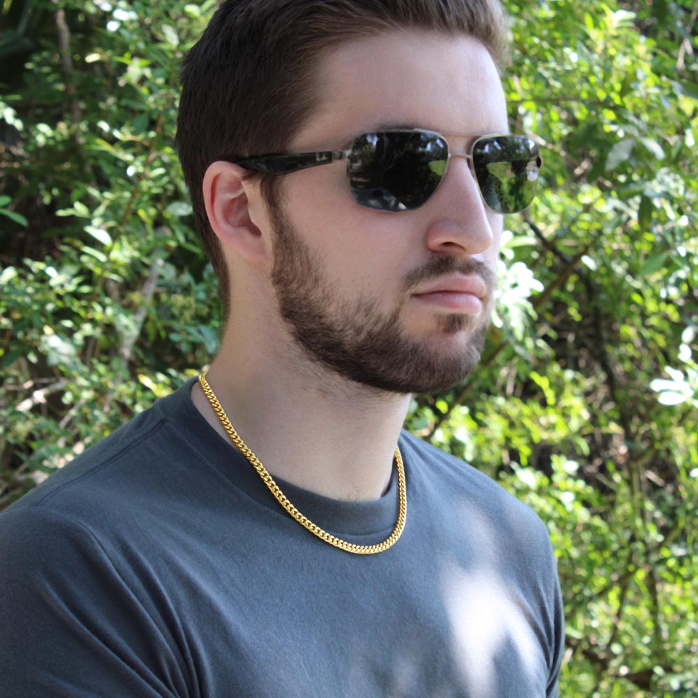 To My Amazing Dad, From Daughter - Cuban Link Chain