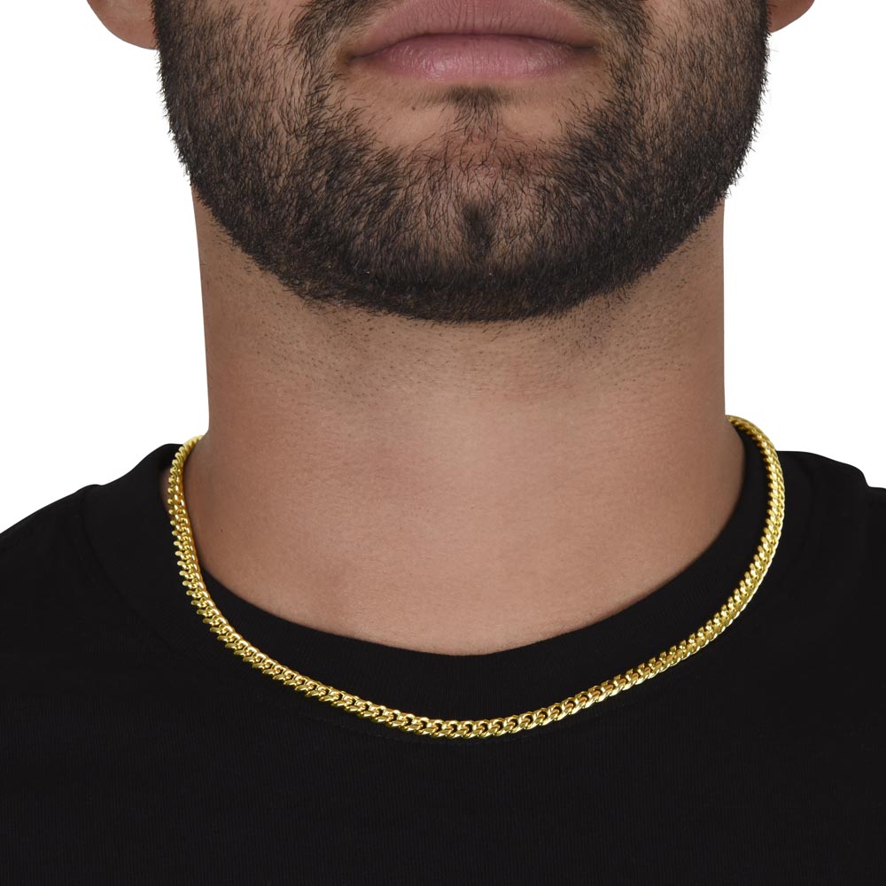 To My Handsome Man, I Love You - Cuban Link Chain
