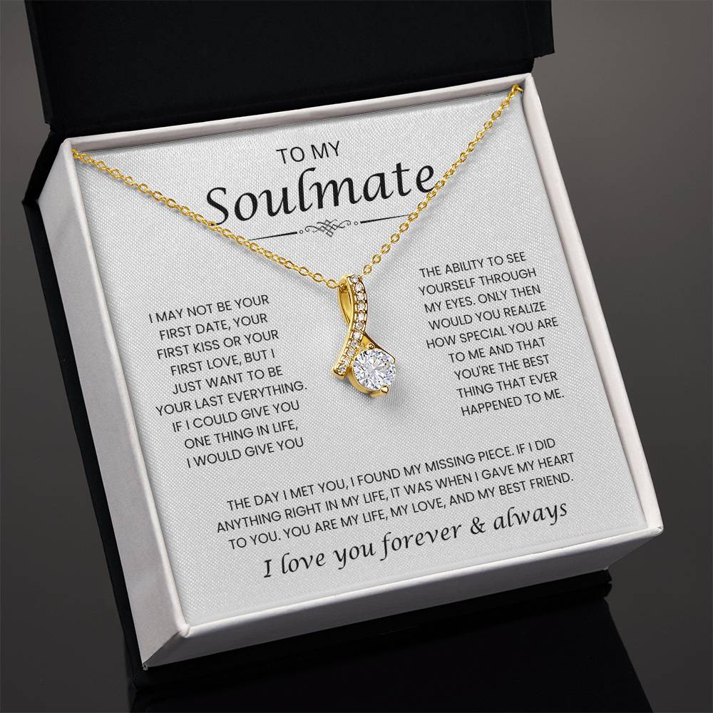 To My Soulmate, I Love You - Alluring Beauty Necklace