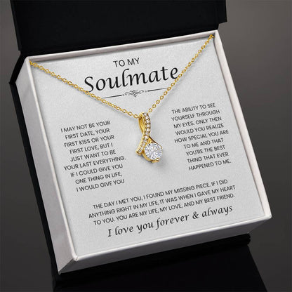 To My Soulmate, I Love You - Alluring Beauty Necklace