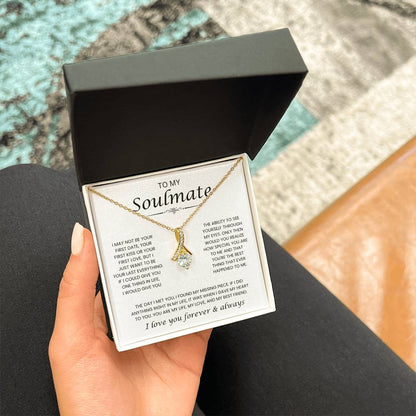To My Soulmate, I Love You - Alluring Beauty Necklace