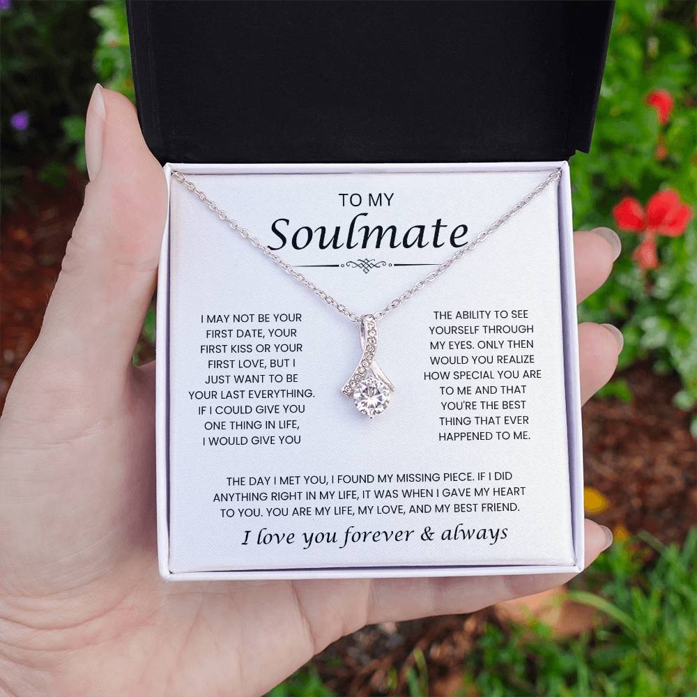 To My Soulmate, I Love You - Alluring Beauty Necklace