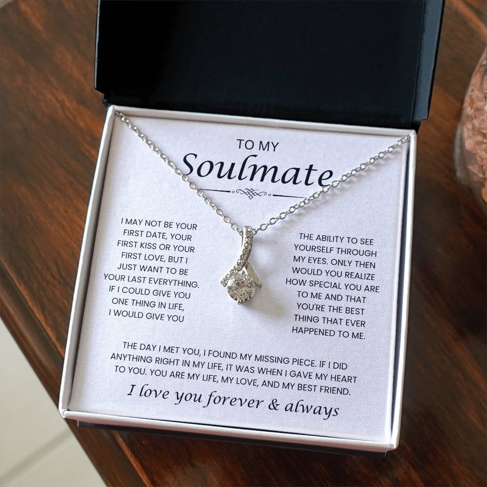 To My Soulmate, I Love You - Alluring Beauty Necklace