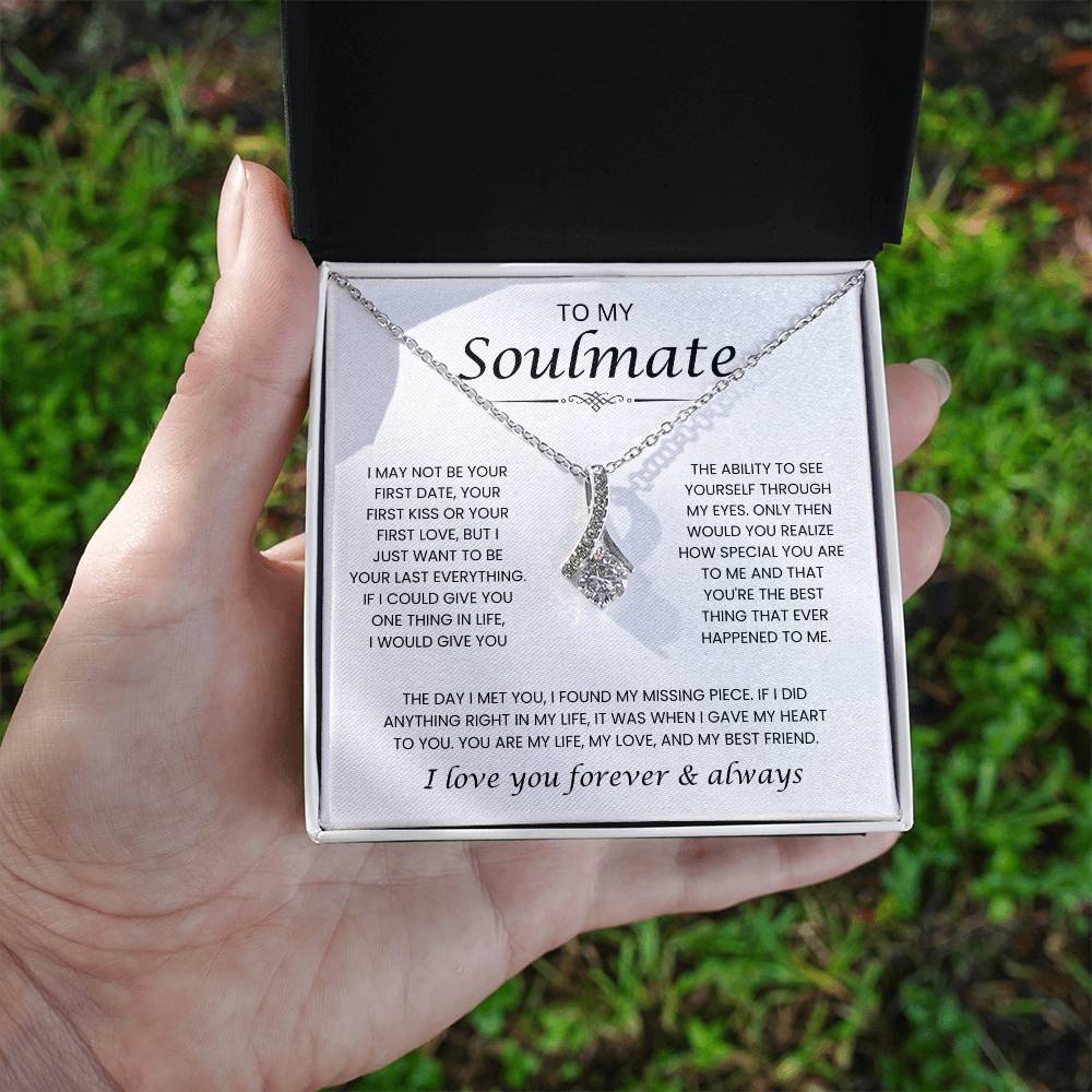 To My Soulmate, I Love You - Alluring Beauty Necklace