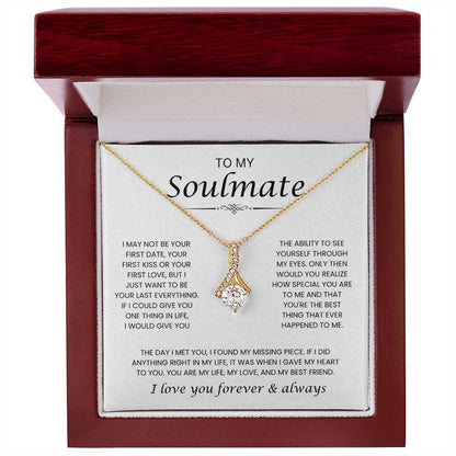 To My Soulmate, I Love You - Alluring Beauty Necklace