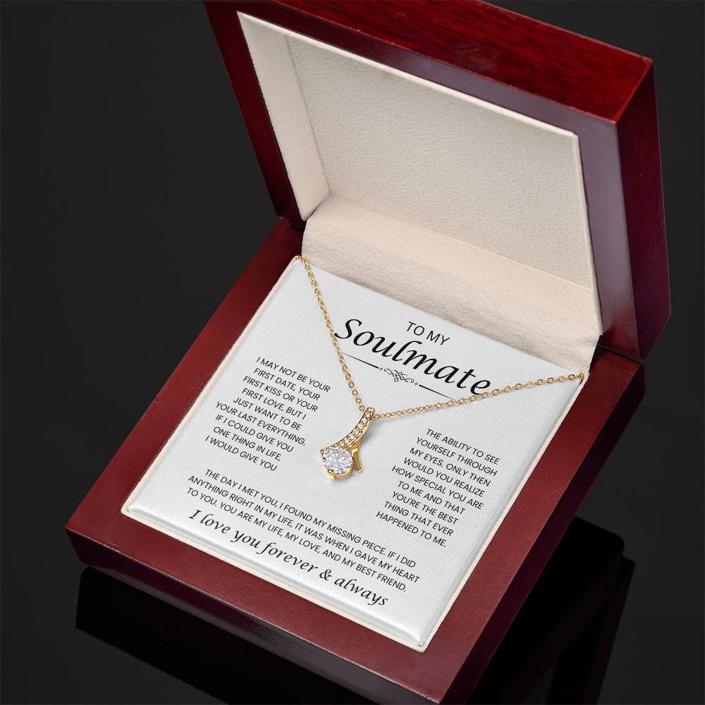 To My Soulmate, I Love You - Alluring Beauty Necklace