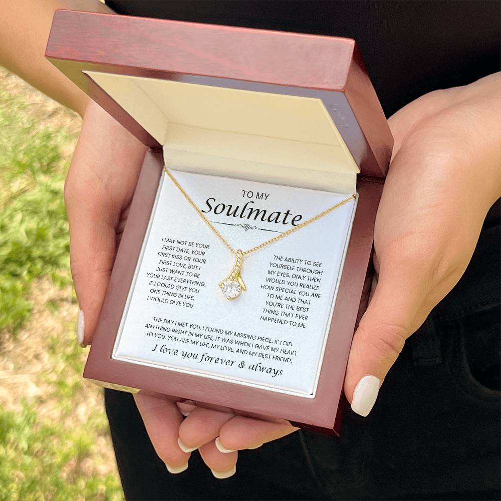 To My Soulmate, I Love You - Alluring Beauty Necklace