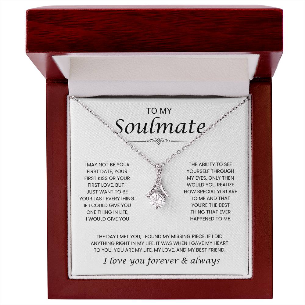 To My Soulmate, I Love You - Alluring Beauty Necklace