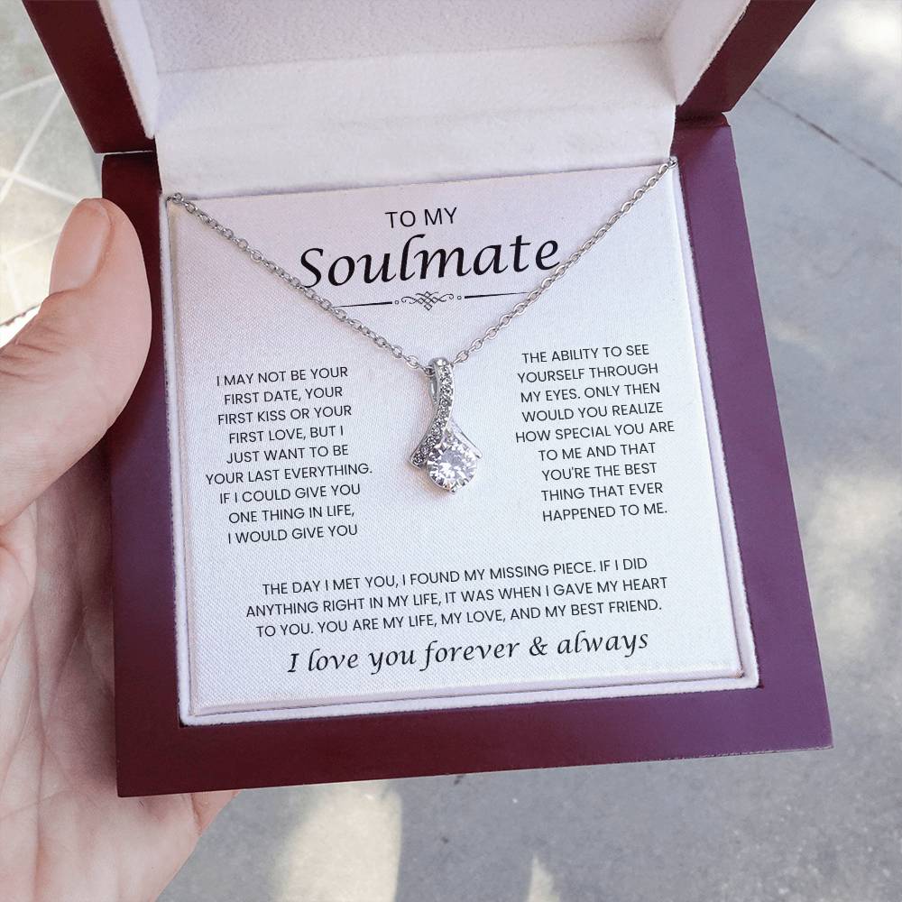 To My Soulmate, I Love You - Alluring Beauty Necklace