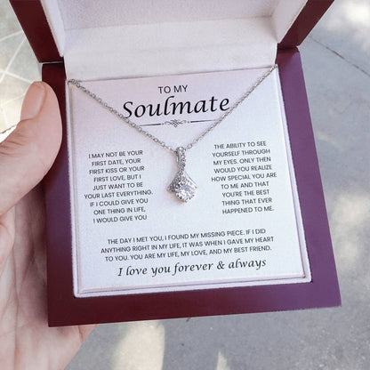 To My Soulmate, I Love You - Alluring Beauty Necklace