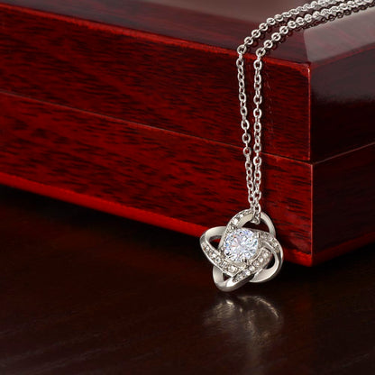 To My Amazing Soulmate, Love Forever & Always - Love Knot Necklace