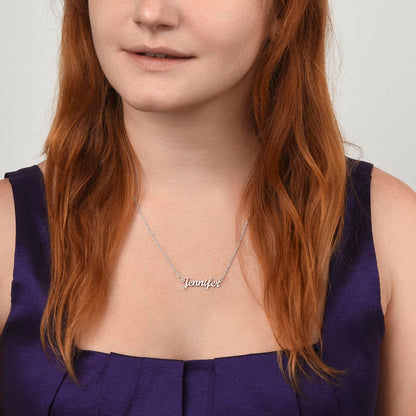 To My Beautiful Daughter, On Her Graduation - Name Necklace