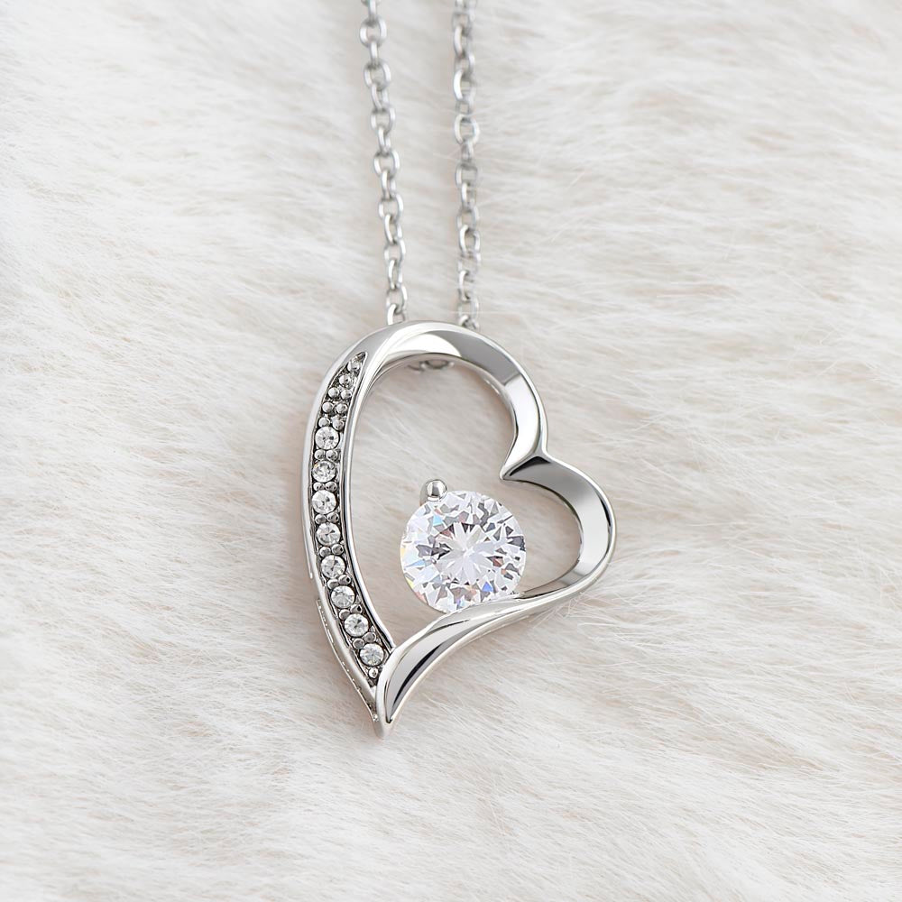 To My Beautiful Wife, From Husband - Forever Love Necklace