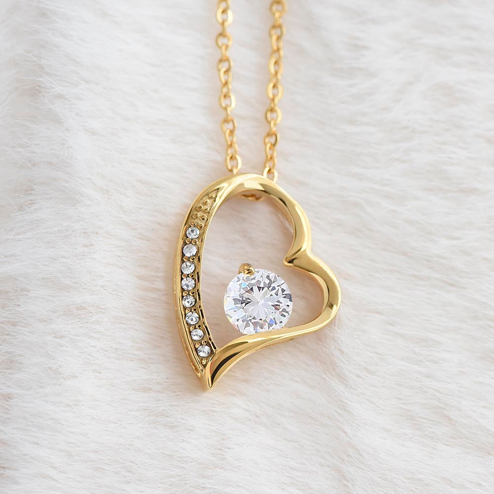 To My Beautiful Wife, From Husband - Forever Love Necklace